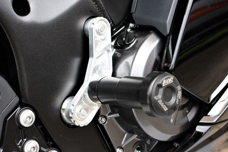 GSGモトテクニック クラッシュパッドセット ホールディングプレート アルミ Suzuki GSX 1300 R Hayabusa (2021 -) | 1154440-S62