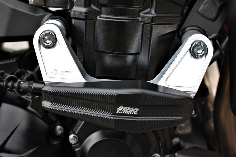 GSGモトテクニック クラッシュパッドセット Streetline アタッチメント アルミ Kawasaki Z 1000 (2014-2019) | 1505025-K69
