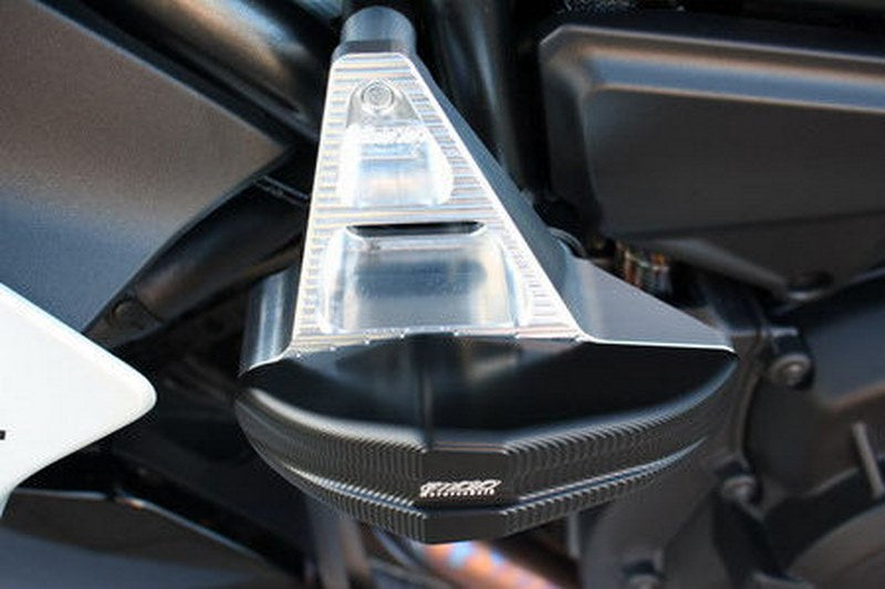 GSGモトテクニック クラッシュパッドセット Streetline アタッチメント アルミ Ducati Diavel 1260 / S (2019 -) | 1505040-D35
