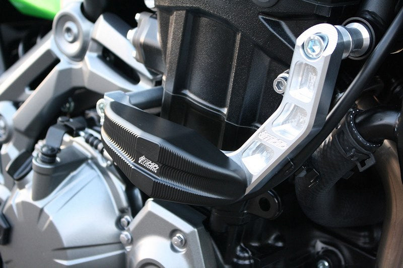 GSGモトテクニック クラッシュパッドセット Streetline アダプター アルミ Kawasaki Z 900 (2017 -) | 1505040-K66