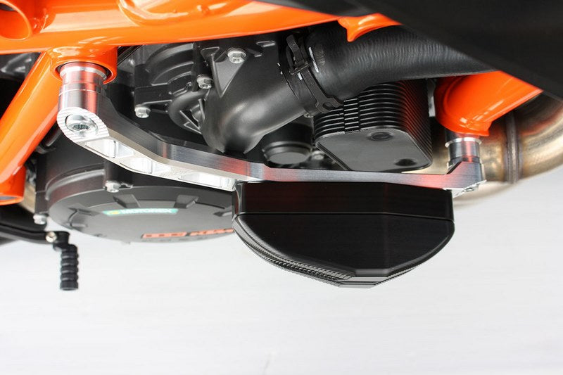 GSGモトテクニック クラッシュパッドセット Streetline アタッチメント アルミ KTM 1290 Super Duke R (2020 -) | 1505040-KM13