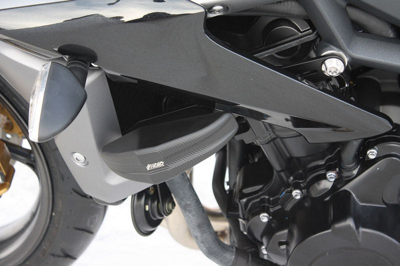GSGモトテクニック クラッシュパッドセット Streetline Triumph ストリートトリプル 675 / 675 R (2013-2016) | 1505040-T26