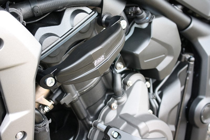 GSGモトテクニック クラッシュパッドセット Streetline マウンティングキット アルミ Triumph Trident 660 (2021 -) | 1505040-T37