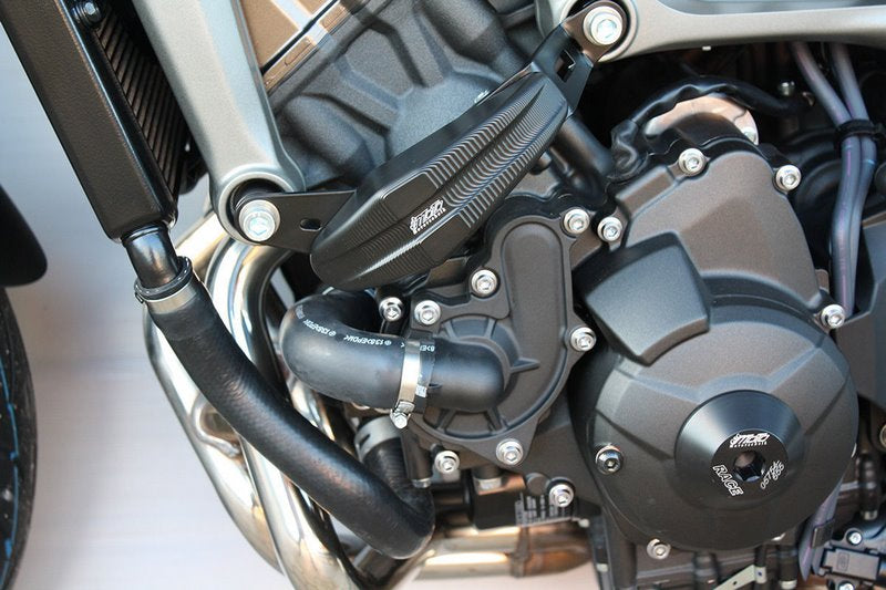 GSGモトテクニック クラッシュパッドセット Streetline Yamaha MT-09 / MT-09 Street Rally (2013-2016) | 1505040-Y43-SH