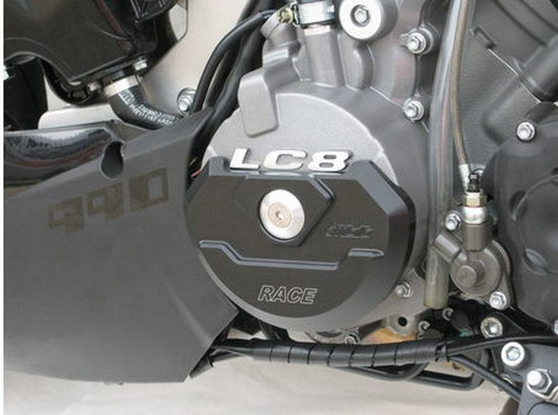 GSGモトテクニック 左側 エンジンカバープロテクション KTM 950 Super-Moto (2006 -) | 162-115-KM111L