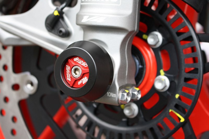 GSGモトテクニック クラッシュパッドセット  (フロントホール用)  Aprilia RSV 4 + RSV 4 Factory 1100 (2021 -) | 20E-17E-49E