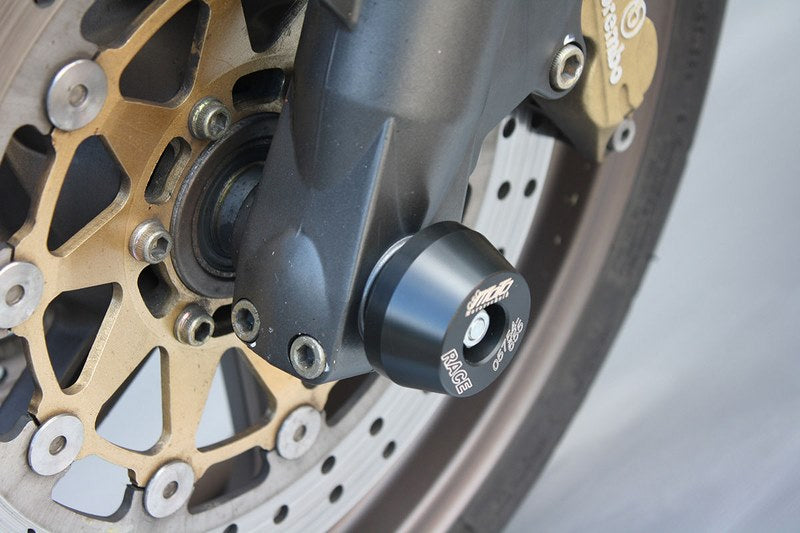 GSGモトテクニック クラッシュパッドセット  (フロントホール用)  Cagiva Raptor / V-Raptor / Xtra-Raptor 1000 | 28-36-300