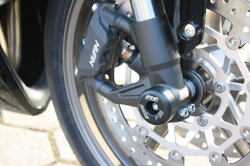 GSGモトテクニック クラッシュパッドセット  (フロントホール用)  Triumph Daytona 675 (2006-2012) | 29-35-285