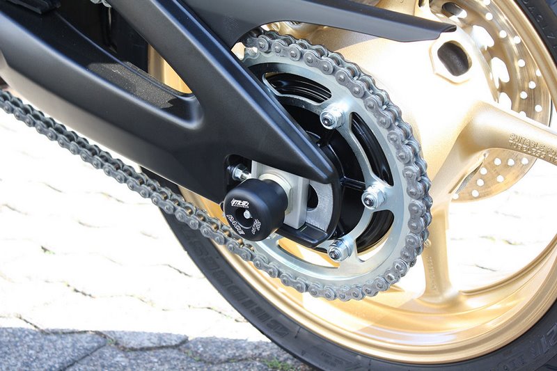GSGモトテクニック クラッシュパッドセット  (リアホール用)  Yamaha FZ8 / Fazer 8 (2010 -) | 30-45-382