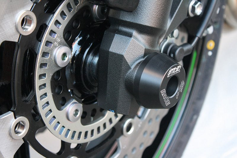 GSGモトテクニック クラッシュパッドセット  (フロントホール用)  Kawasaki Z 800 (2013 -) | 31-33-290-Z8
