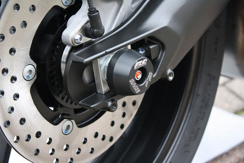 GSGモトテクニック クラッシュパッドセット  (リアホール用)  Yamaha MT-09 / MT-09 Street Rally (2013-2016) | 34-44-344