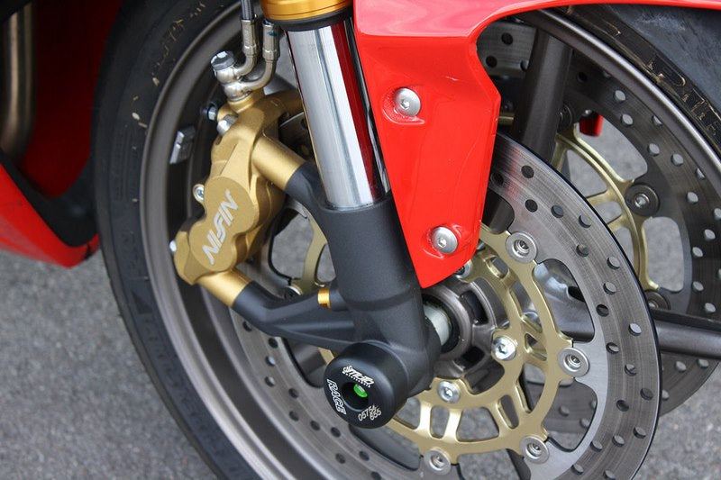 GSGモトテクニック クラッシュパッドセット  (フロントホール用)  Triumph Daytona 675 (2006-2012) | 35-30-280