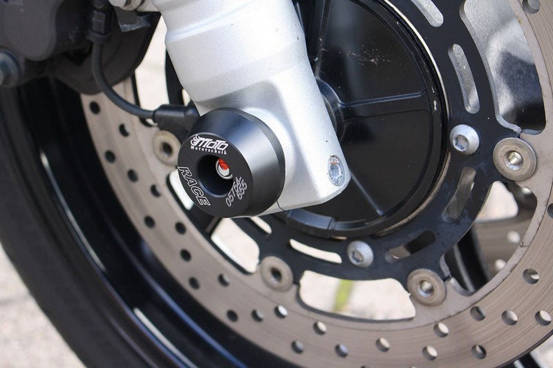 GSGモトテクニック クラッシュパッドセット  (フロントホール用)  Yamaha FZ6 / FZ6 Fazer (2004 -) | 36-27-295
