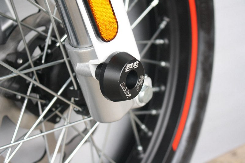 GSGモトテクニック クラッシュパッドセット  (フロントホール用)  for Mondial 125 SMX Motard (2017 -) | 40-15-49-ML1