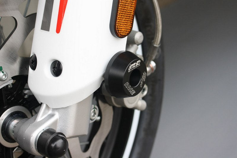 GSGモトテクニック クラッシュパッドセット  (フロントホール用)  for Mondial 125 SMX Motard (2017 -) | 40-15-49-ML1