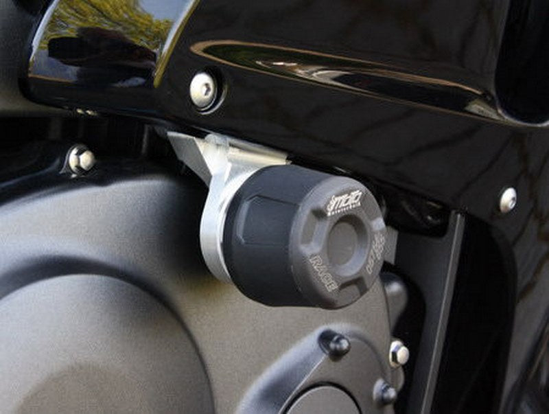 GSGモトテクニック クラッシュパッドセット ホールディングプレート アルミ Honda CBR 1000 RR (2006-2007) | 40602-H25-DS