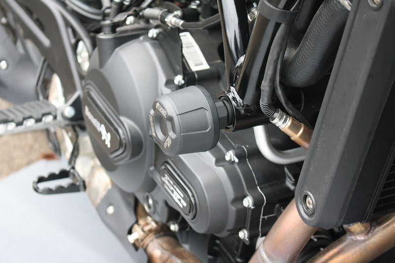 GSGモトテクニック クラッシュパッドセット Benelli Leoncino 500 (2018 -) | 40602-N5-DS-SH