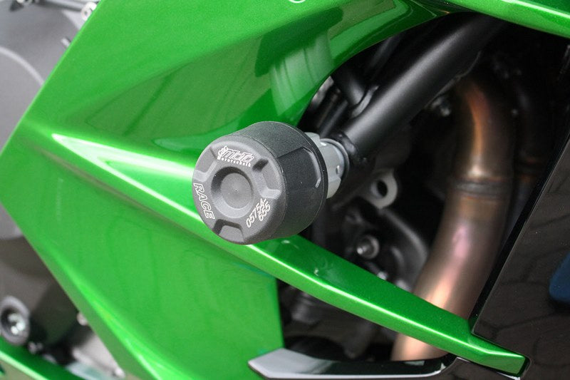 GSGモトテクニック クラッシュパッドセット アダプター アルミ Kawasaki Ninja H2 SX/SE (2018 -) | 406023555-K71-DS