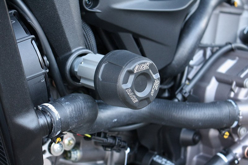 GSGモトテクニック クラッシュパッドセット アダプター アルミ Ducati モンスター 937 (2021 -) | 4060240-D40