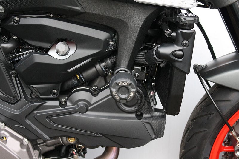 GSGモトテクニック クラッシュパッドセット アダプター アルミ Ducati モンスター 937 (2021 -) | 4060240-D40