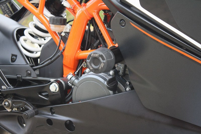 GSGモトテクニック クラッシュパッドセット KTM RC 125 / 200 (2017-2021) | 4060275-KM7-DS-SH