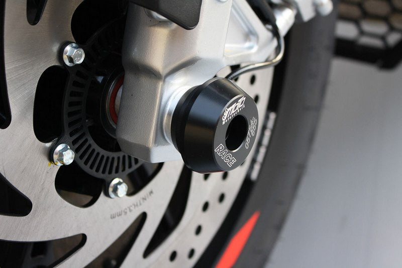 GSGモトテクニック クラッシュパッドセット  (フロントホール用)  Aprilia RS 125 (2017 -) | 49-26-AL-A18