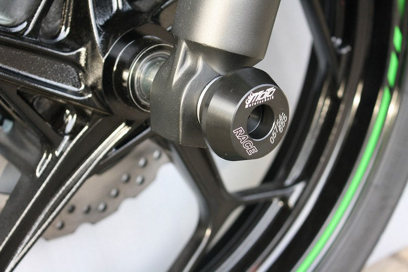 GSGモトテクニック クラッシュパッドセット  (フロントホール用)  Kawasaki Ninja 125 (2019 -) | 49-26-AL-K74