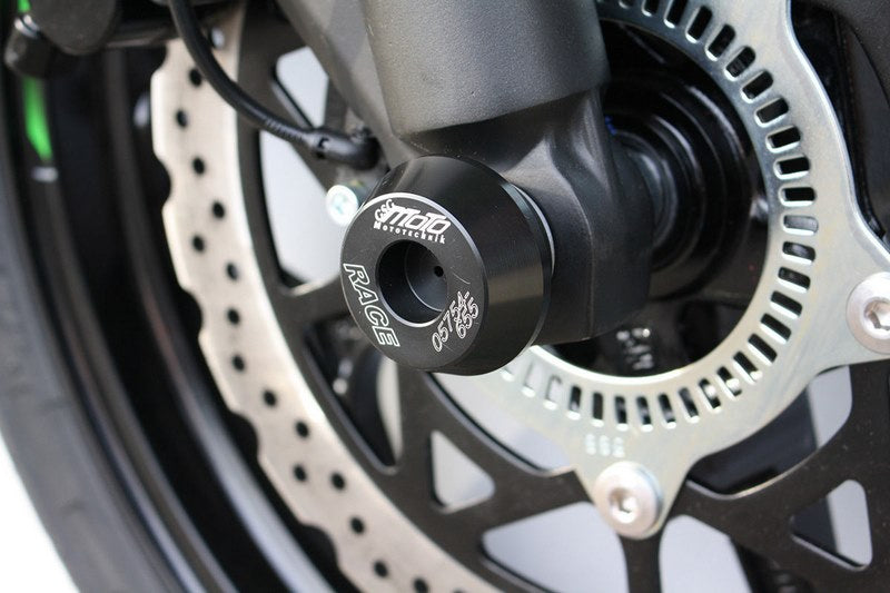 GSGモトテクニック クラッシュパッドセット  (フロントホール用)  Kawasaki Ninja 125 (2019 -) | 49-26-AL-K74