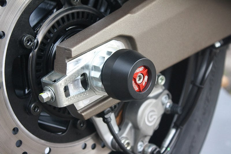 GSGモトテクニック クラッシュパッドセット  (リアホール用)  Ducati モンスター 821 (2014 -) | 49E-49E
