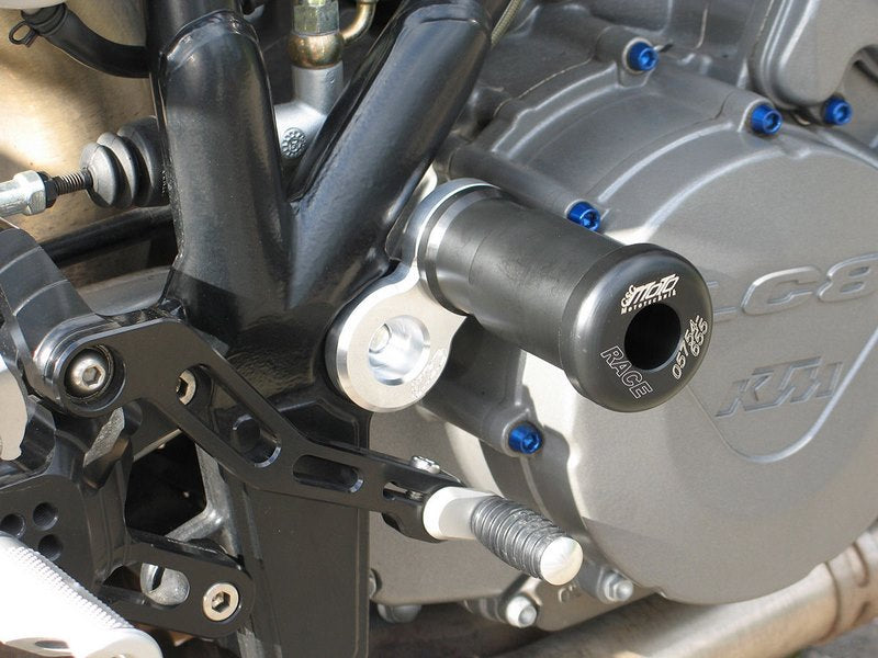 GSGモトテクニック エンジンガード ホールディングプレート アルミ KTM 990 Super Duke / R (2005 -) | 754195-KM11