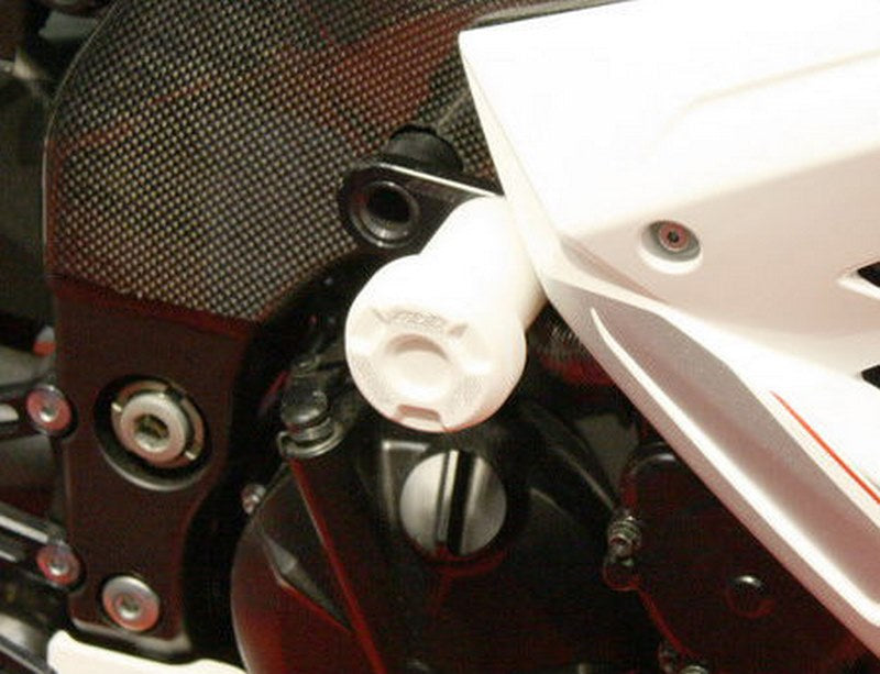 GSGモトテクニック クラッシュパッドセット ホールディングプレート アルミ Kawasaki ZX-10R (2008-2010) | 8544075-K41
