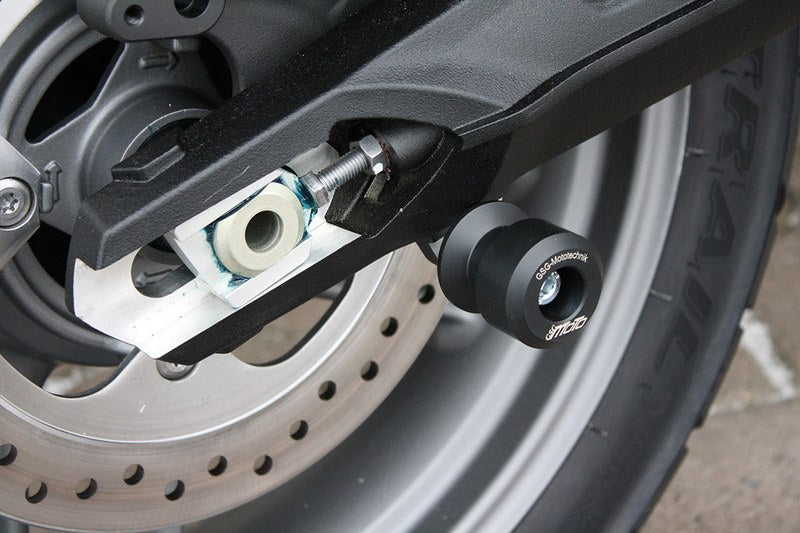 GSGモトテクニック ボビン / スイングアームプロテクション Triumph Tiger 800 XC / Tiger 800 XR (2015 -) | HSKP-8-T24