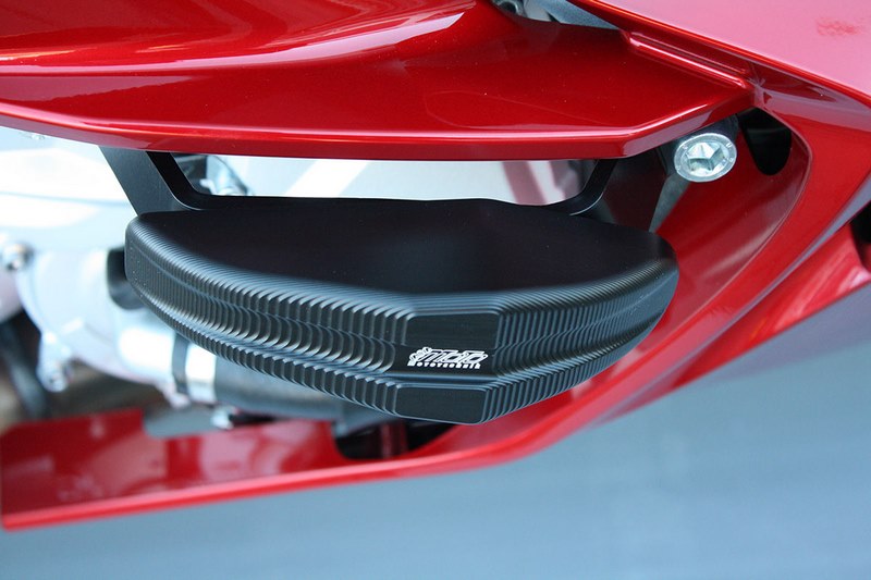 GSGモトテクニック リプレイスメントパッド 右側 (クラッシュパッドセット適合品番: 1505040-Y47-SH) | Y47-EP-150-50-40R