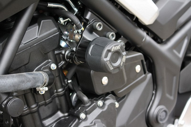 GSGモトテクニック リプレイスメントパッド 左側 (クラッシュパッドセット適合品番: 40602-Y51-DS) | Y52-EP-40602-DS-LEFT