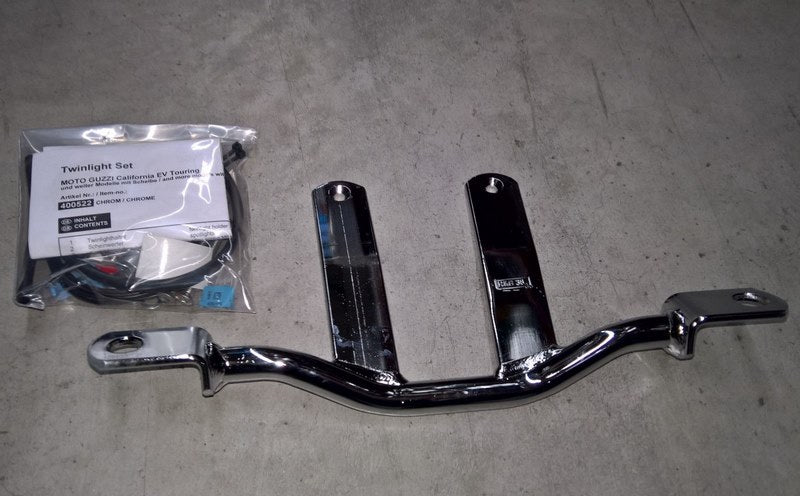 Hepco & Becker Twinlight-Set for model with windscreen for Moto Guzzi California EV / Touring / Jackal / Special | 400522 00 02