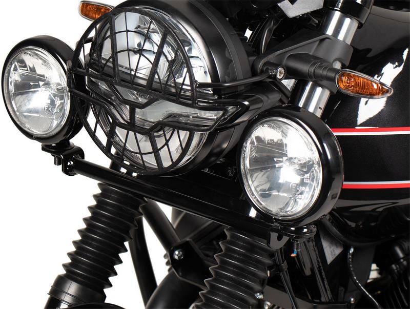Hepco & Becker ツインライトセット ブラック Moto Guzzi V7 Stone Special Edition (850ccm) (2022-2023) | 400558 00 01