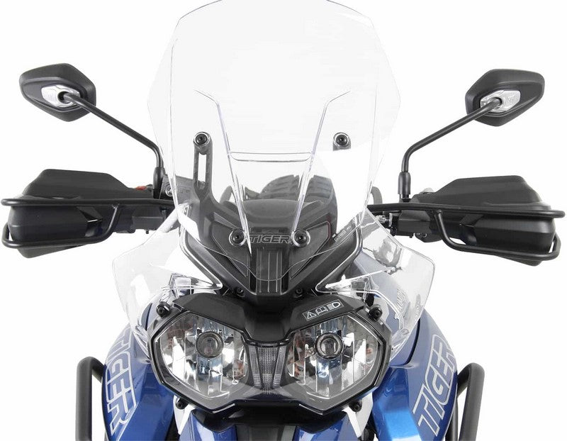 Hepco & Becker / ヘプコ&ベッカー Handguard set – black for Triumph Tiger 800 XR / XRX / XRT / XC / XCX / XCA (2018-) | 42127592 00 01