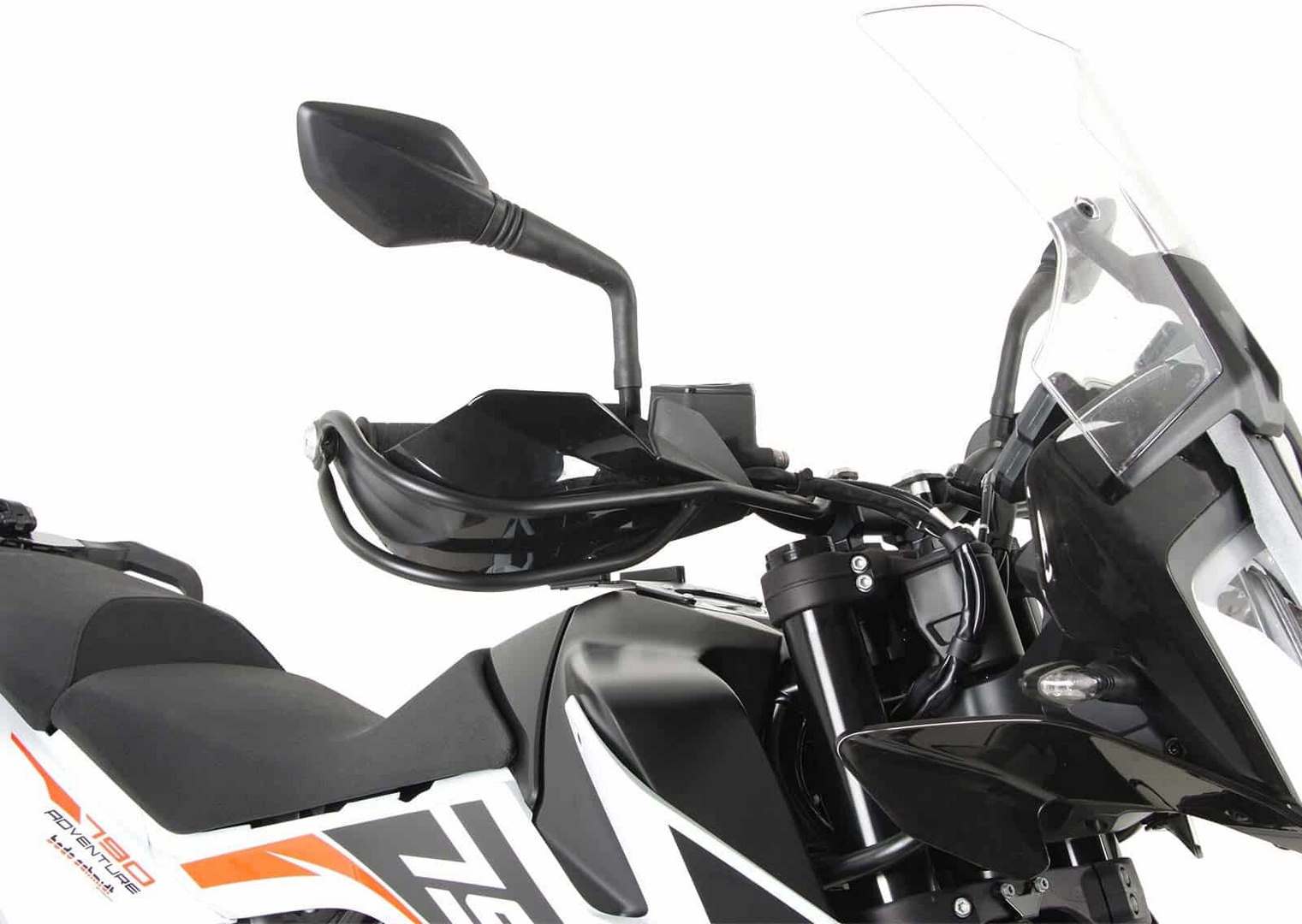 Hepco and Becker / ヘプコアンドベッカー Handguard set black (left+right side) for KTM 890 Adventure / R / Rally (2021-) | 42127617 00 01