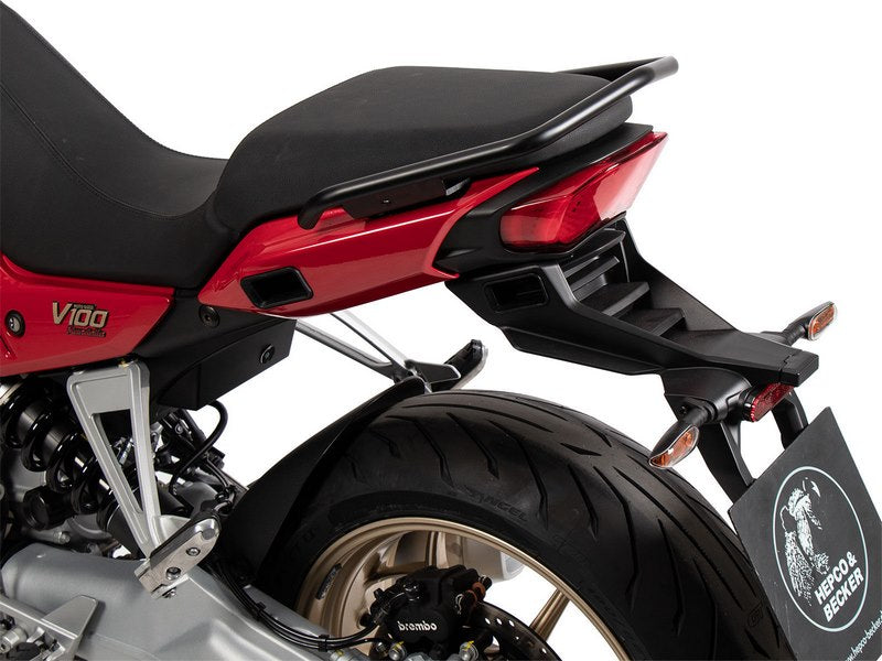 Hepco & Becker ピリオンシートグラブブラック Moto Guzzi V100 Mandello / S (2022-) | 4219557 00 01