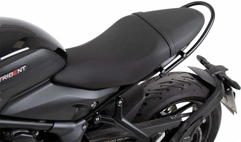Hepco and Becker / ヘプコアンドベッカー Pillion seat grab rail black for Triumph Trident 660 (2021-) | 42197612 00 01