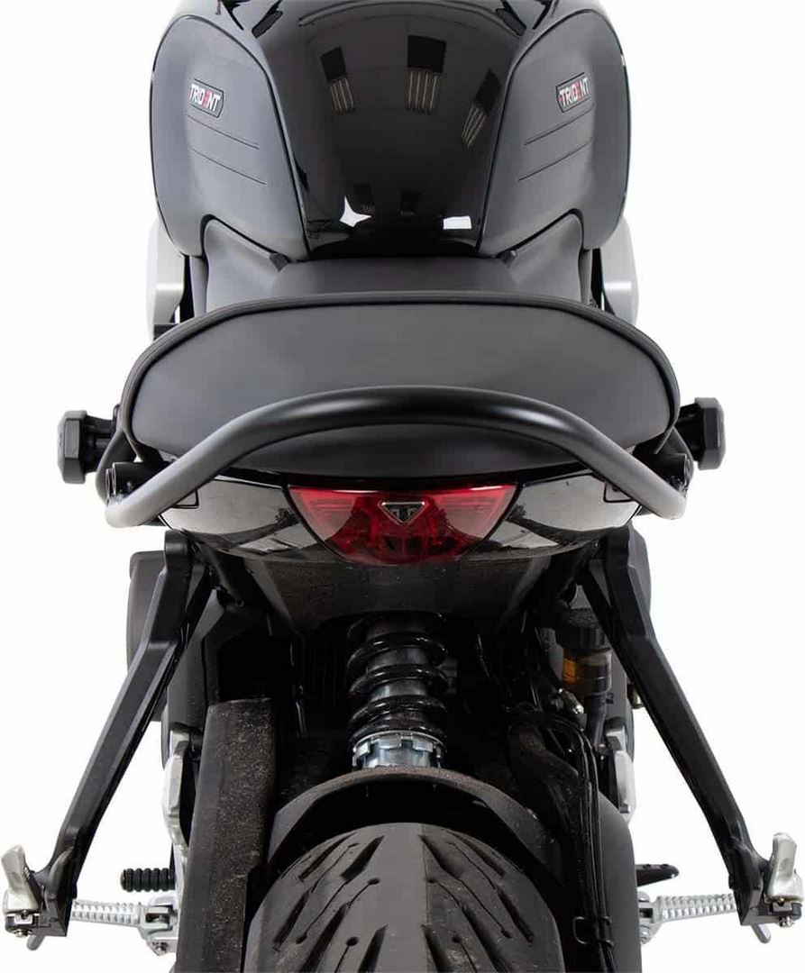 Hepco and Becker / ヘプコアンドベッカー Pillion seat grab rail black for Triumph Trident 660 (2021-) | 42197612 00 01