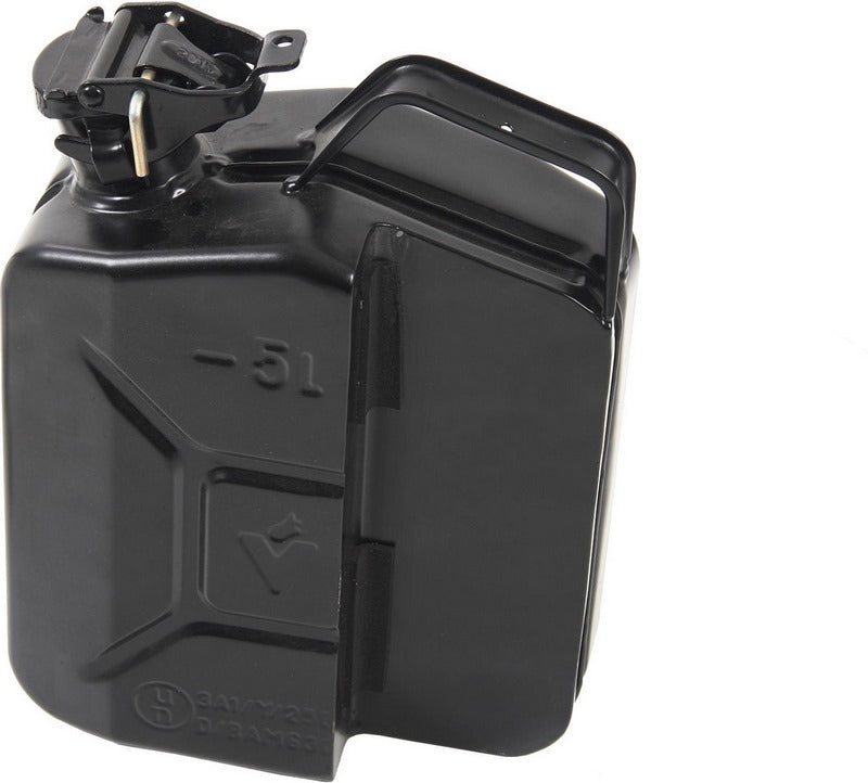 Hepco & Becker Canister 4 ltr. incl. holder left Cutout-black for Moto Guzzi V 9 Roamer from 2016 | 4220546 00 01