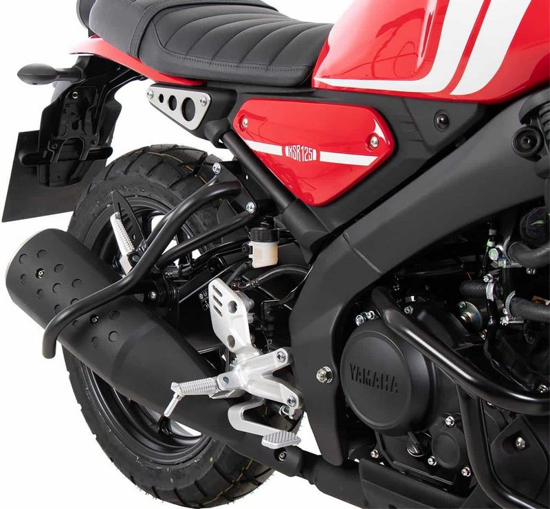 Hepco and Becker / ヘプコアンドベッカー Exhaust crashbar for Yamaha XSR 125 (2021-) | 42234575 00 01