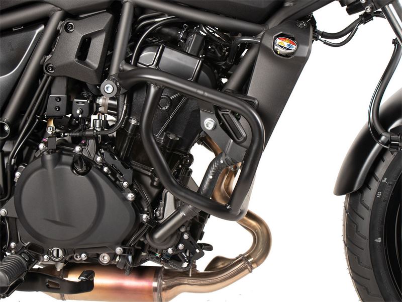 Hepco & Becker エンジンプロテクションバー ブラック Kawasaki Eliminator 500 (2024-) | 5012552 00 01