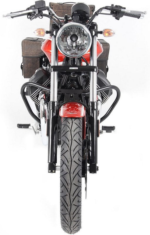 Hepco & Becker Engine protection bar-chrome for Moto Guzzi V 9 Roamer from 2016 | 501546 00 02