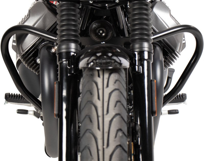 Hepco & Becker エンジンプロテクションバー ブラック Moto Guzzi V7 Stone Special Edition (850ccm) (2022-2023) | 501558 00 01