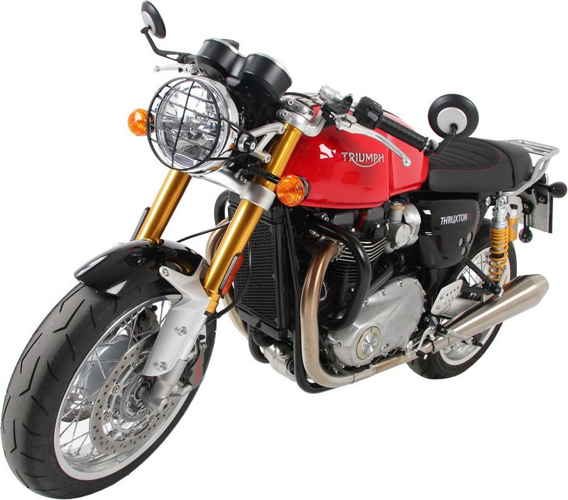 Hepco & Becker Engine protection bar-black for Triumph Thruxton / R from 2016 | 5017542 00 01