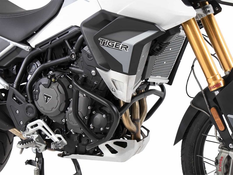Hepco and Becker / ヘプコアンドベッカー Engine protection bar black for Triumph Tiger 850 Sport (2021-) | 5017613 00 01