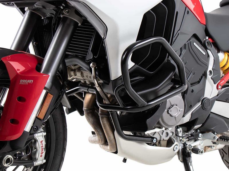 ヘプコ＆ベッカー エンジンガード  ブラック DUCATI ムルティストラーダ V4 | 5017614 00 01
