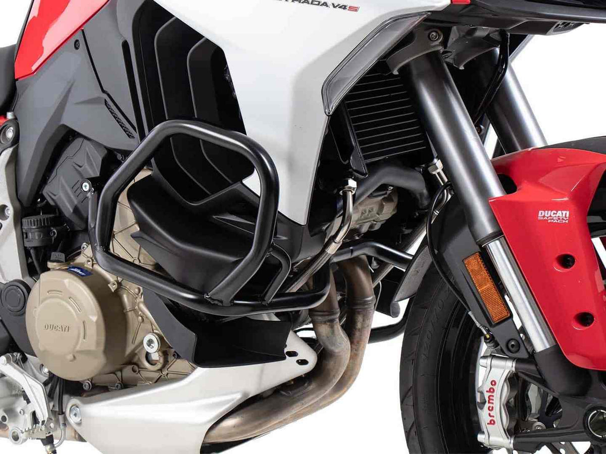 ヘプコ＆ベッカー エンジンガード  ブラック DUCATI ムルティストラーダ V4 | 5017614 00 01